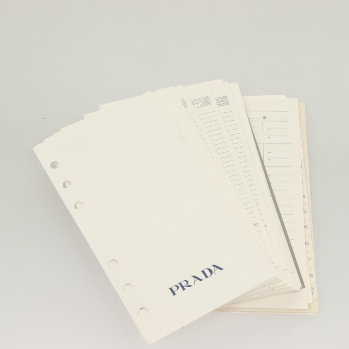 PRADA Planner Nylon Purple Auth bs27245