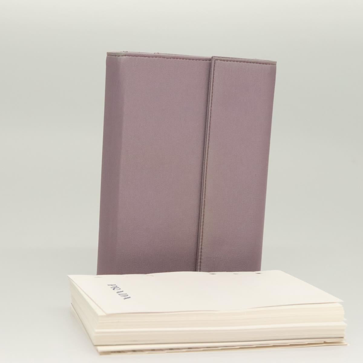 PRADA Planner Nylon Purple Auth bs27245