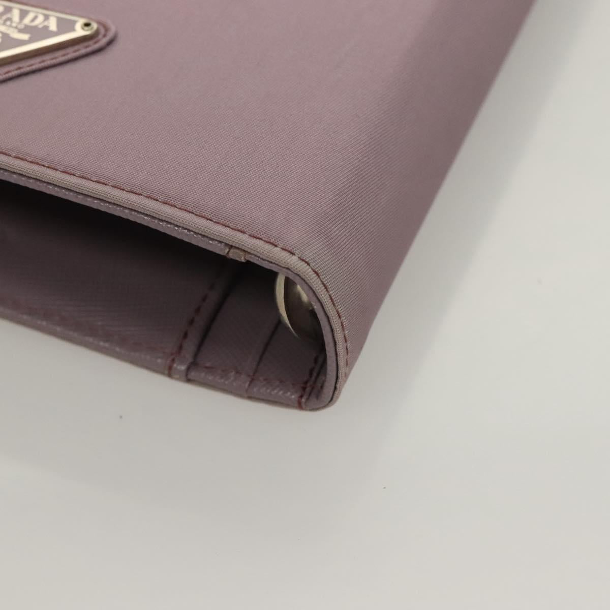 PRADA Planner Nylon Purple Auth bs27245
