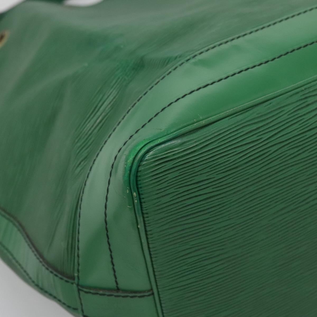 LOUIS VUITTON Epi Noe Shoulder Bag Green M44004 LV Auth bs27263