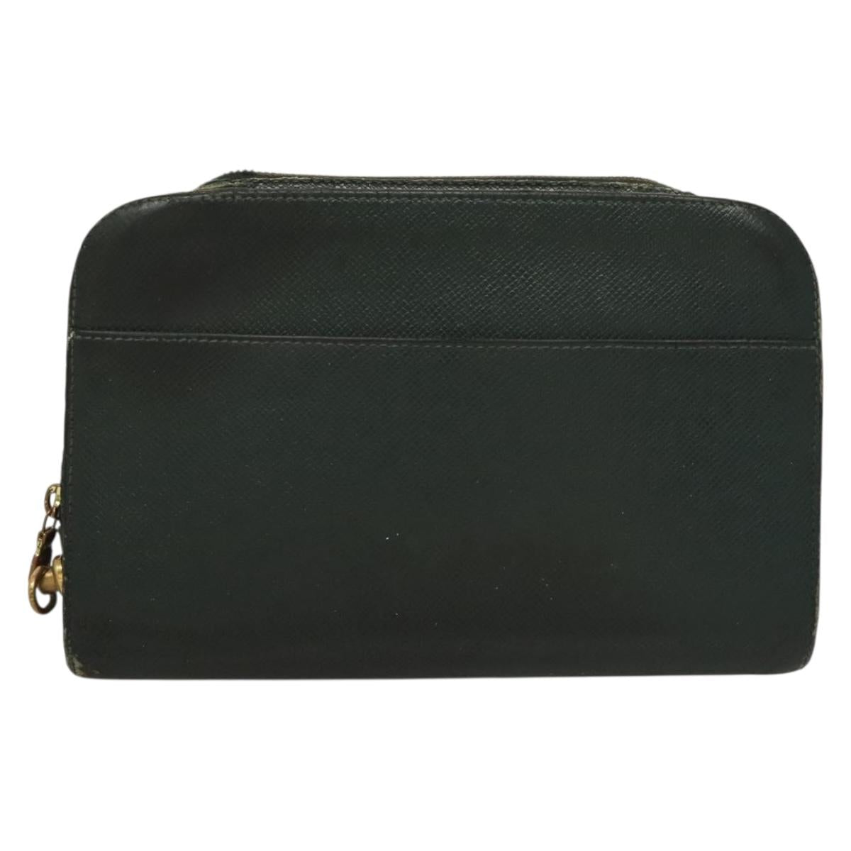 LOUIS VUITTON Taiga Baikal Clutch Bag 2Set Epicea M30184 LV Auth bs27405