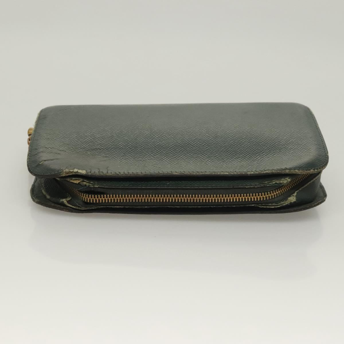 LOUIS VUITTON Taiga Baikal Clutch Bag 2Set Epicea M30184 LV Auth bs27405