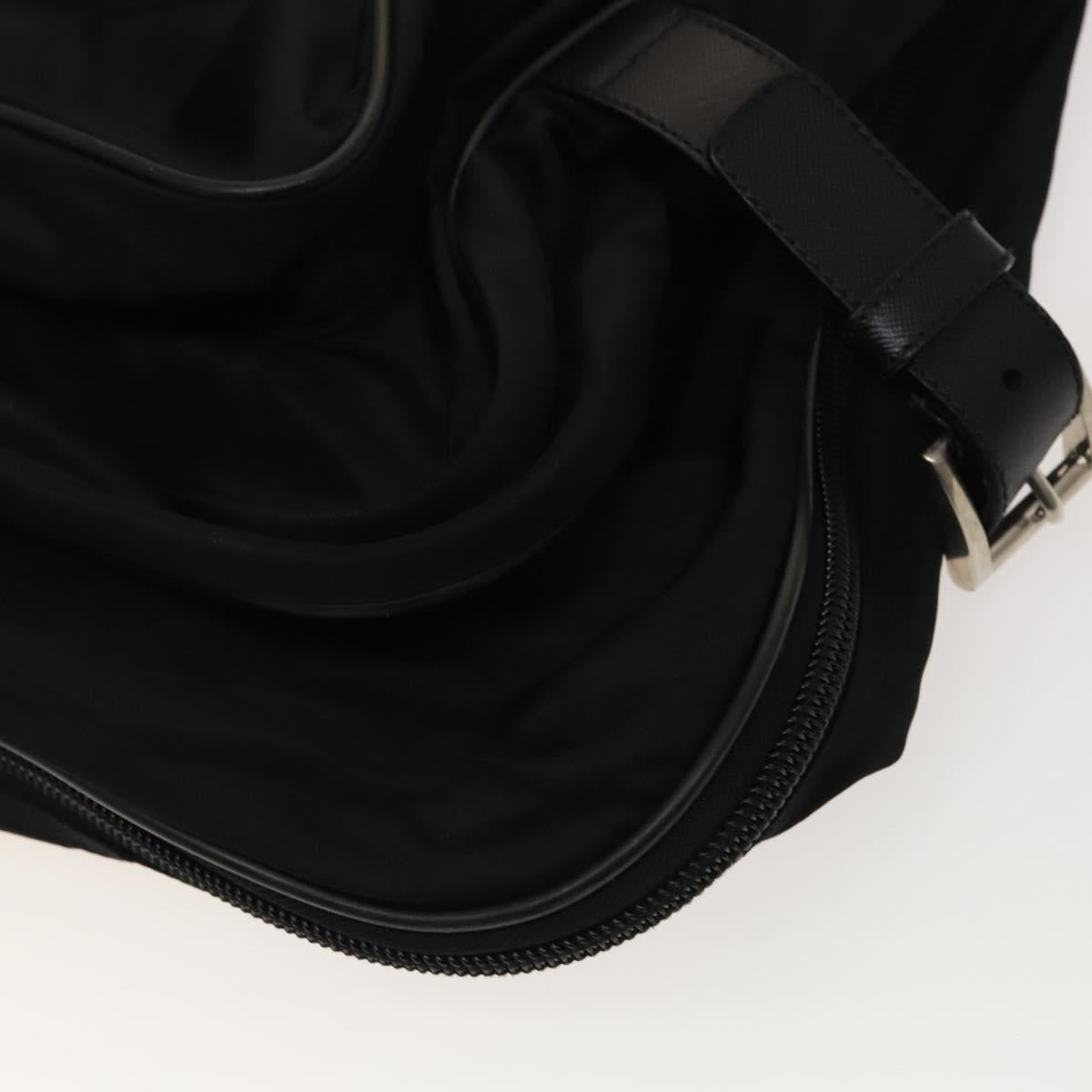 PRADA Garment Cover Nylon Black Auth bs27437