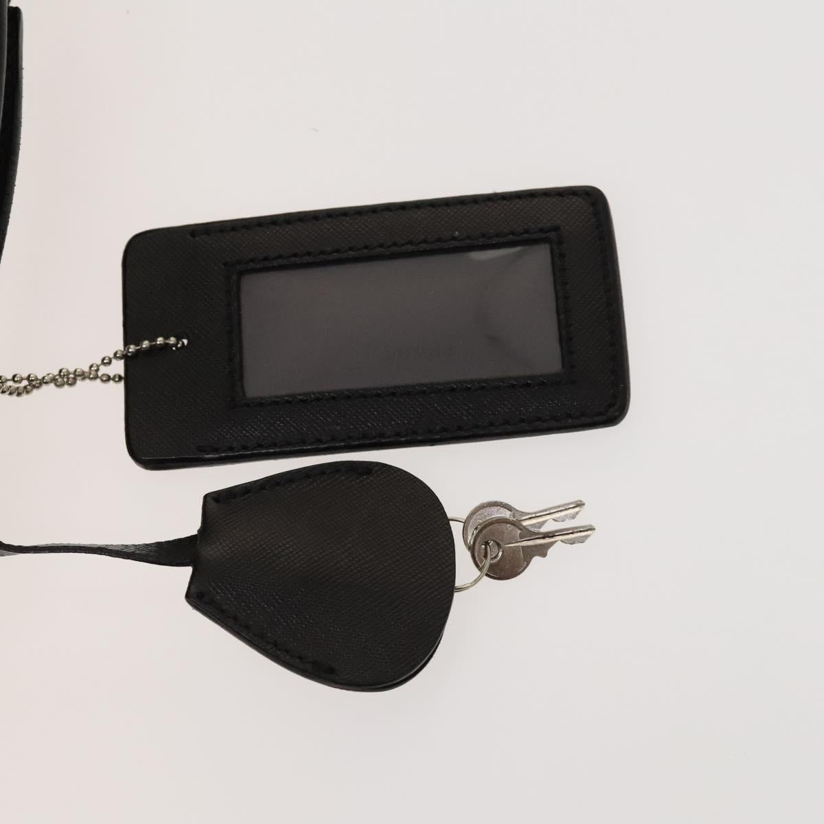 PRADA Garment Cover Nylon Black Auth bs27437