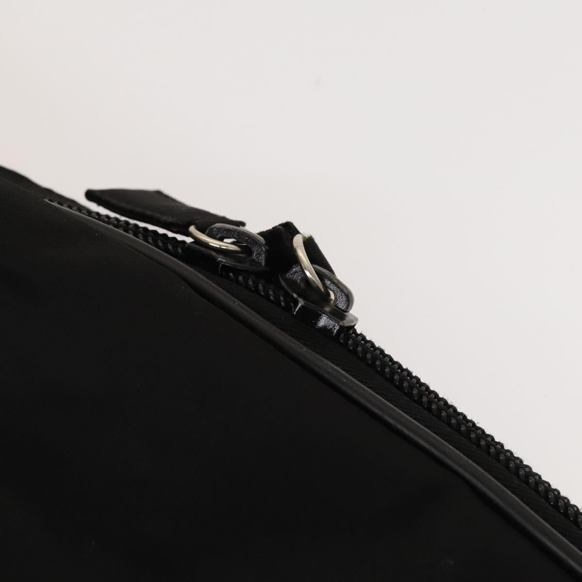 PRADA Garment Cover Nylon Black Auth bs27437