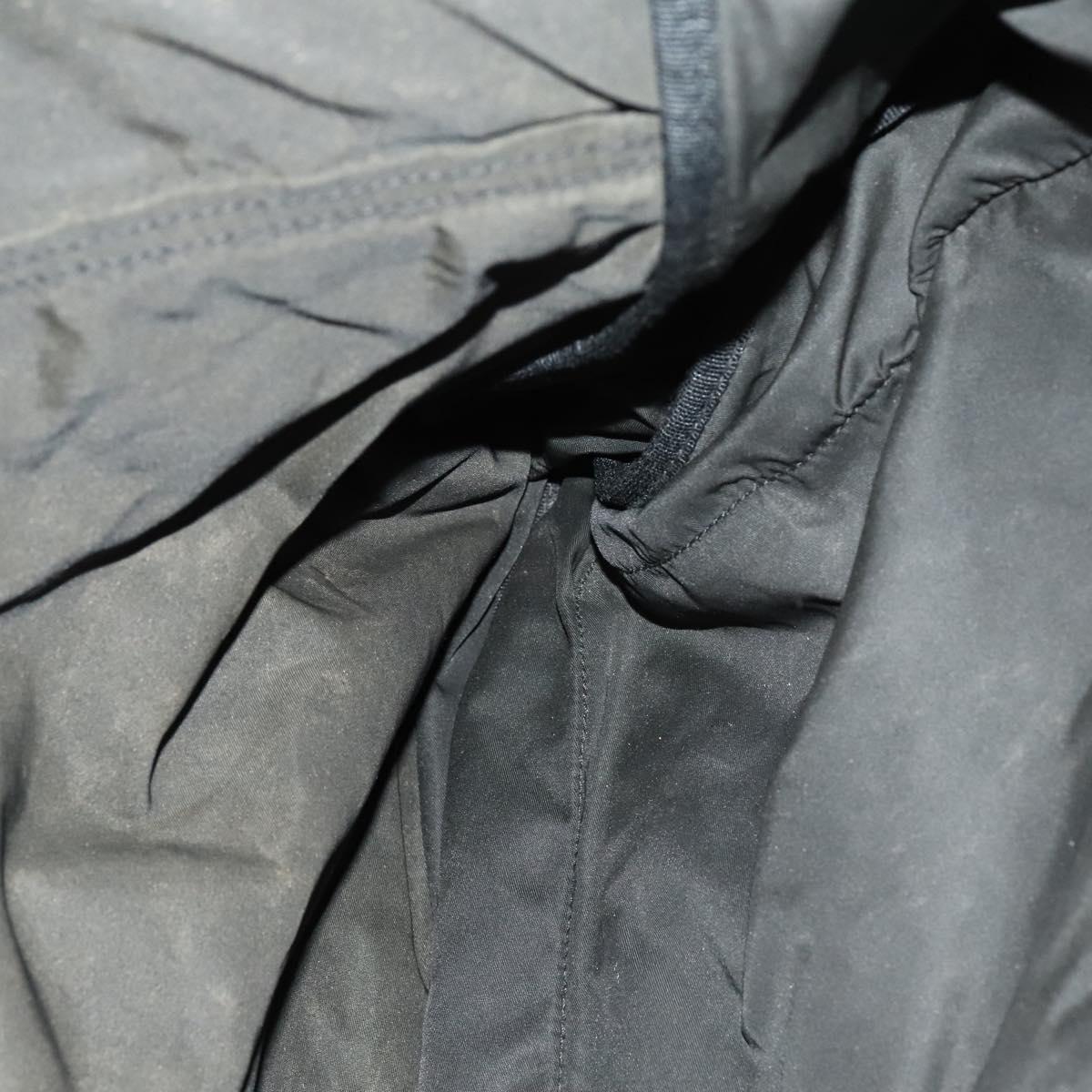 PRADA Garment Cover Nylon Black Auth bs27437