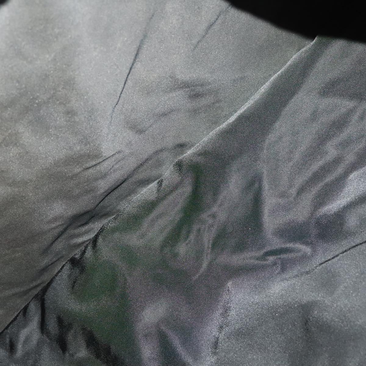 PRADA Garment Cover Nylon Black Auth bs27437