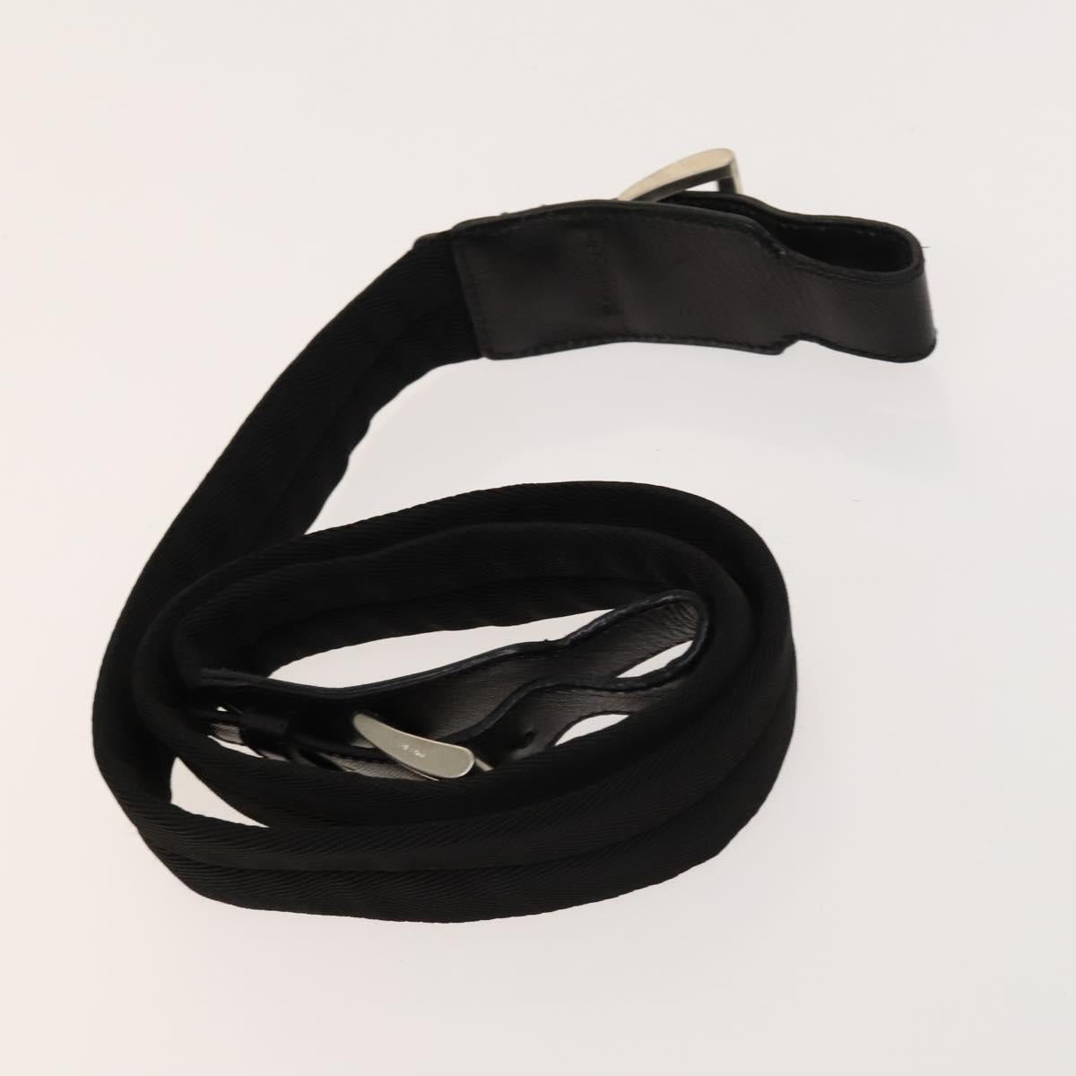 PRADA Garment Cover Nylon Black Auth bs27437