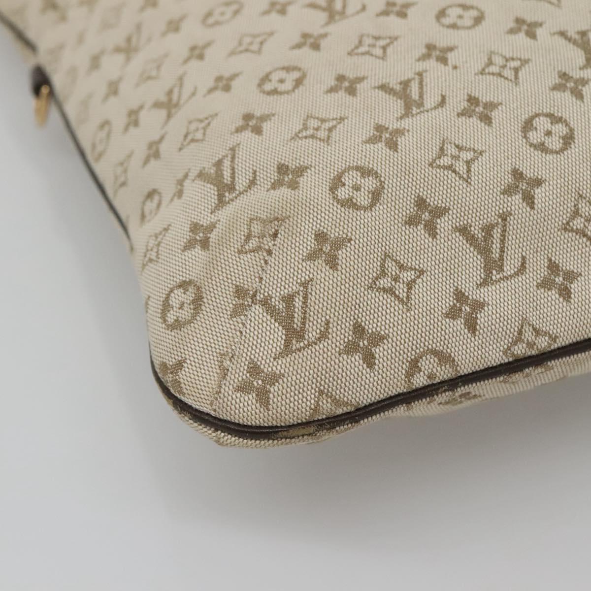 LOUIS VUITTON Monogram Mini Françoise Tote Bag 2way Khaki M92209 LV Auth bs27450