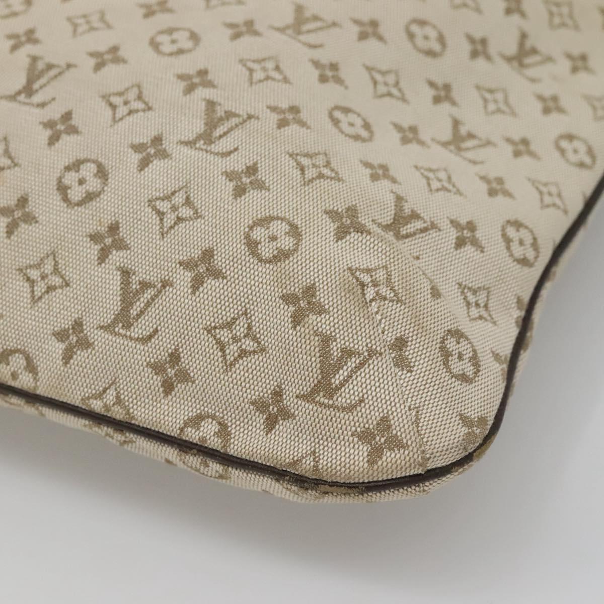 LOUIS VUITTON Monogram Mini Françoise Tote Bag 2way Khaki M92209 LV Auth bs27450