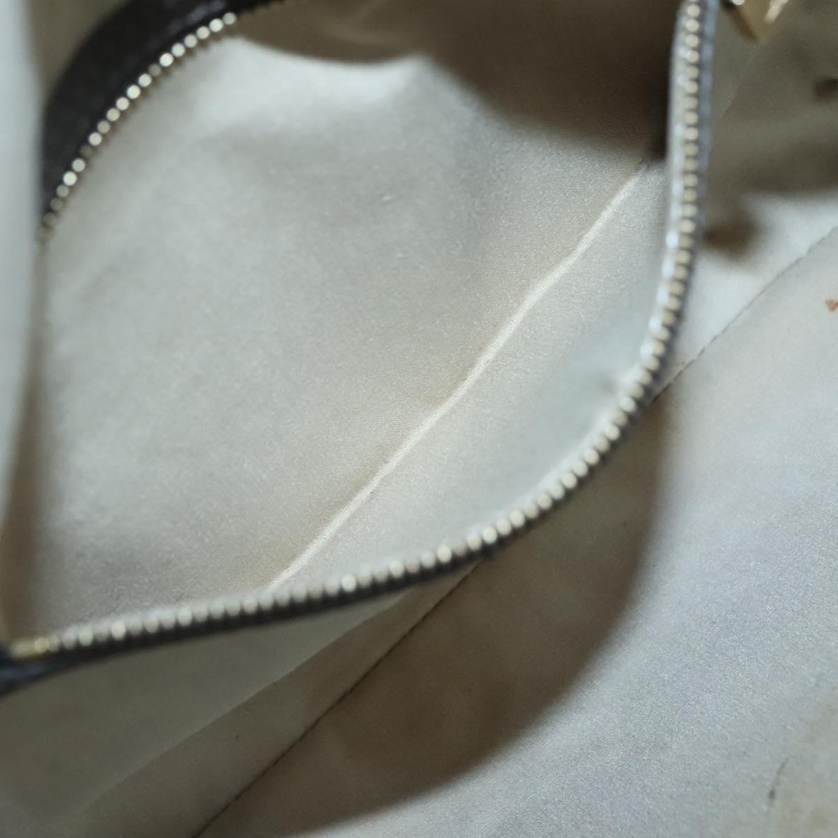 LOUIS VUITTON Monogram Mini Françoise Tote Bag 2way Khaki M92209 LV Auth bs27450