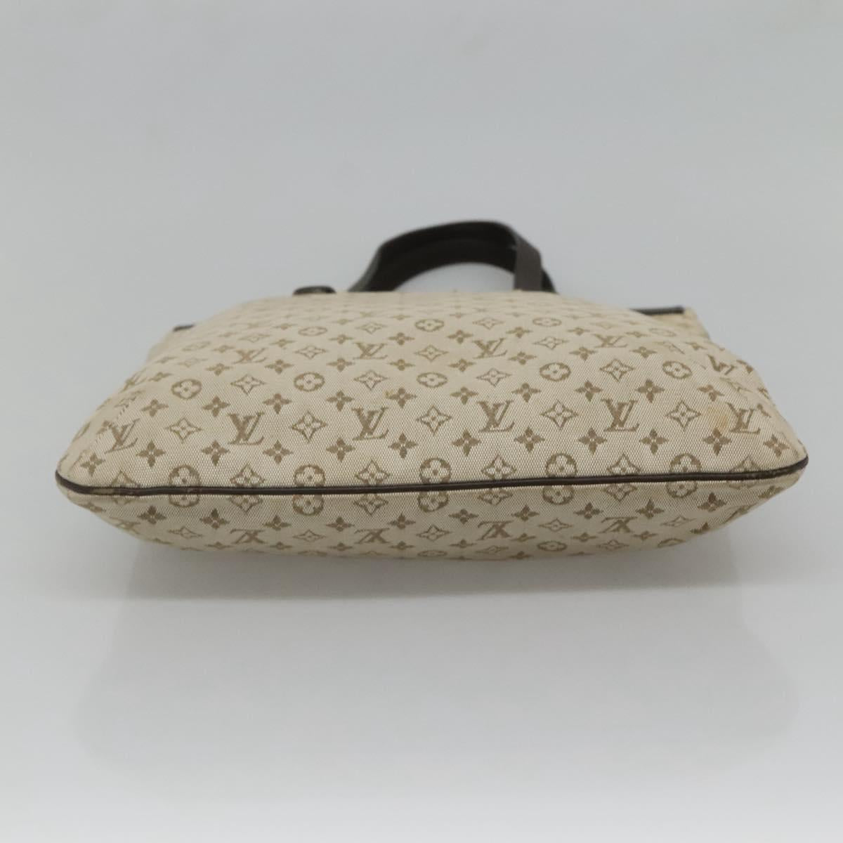 LOUIS VUITTON Monogram Mini Françoise Tote Bag 2way Khaki M92209 LV Auth bs27450