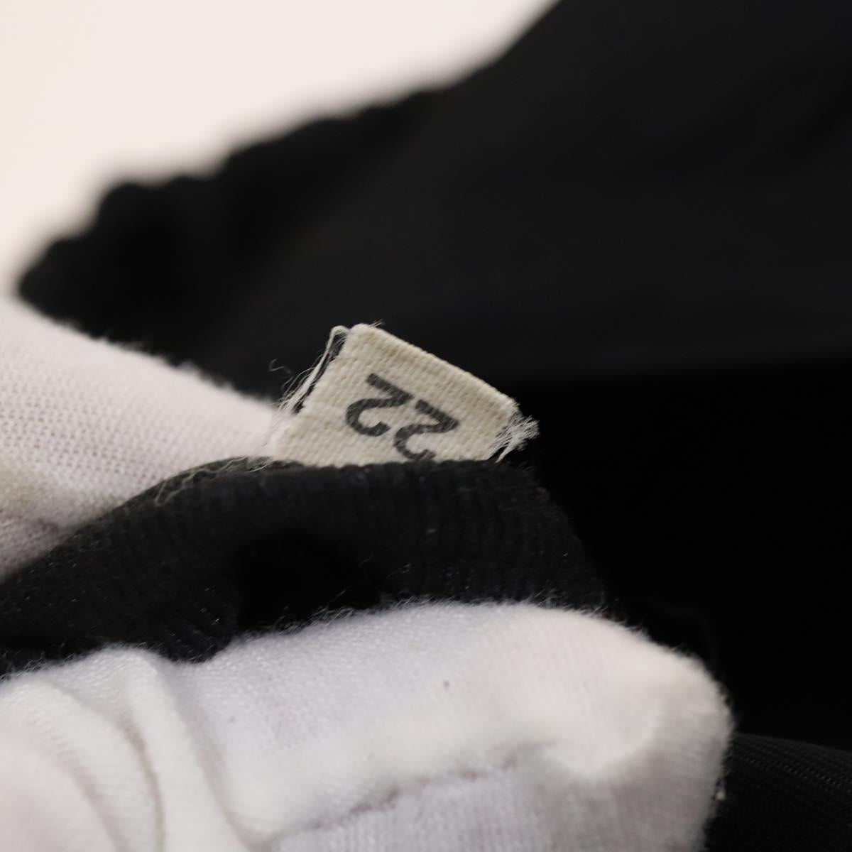 PRADA Backpack Nylon Black Silver Auth bs27459