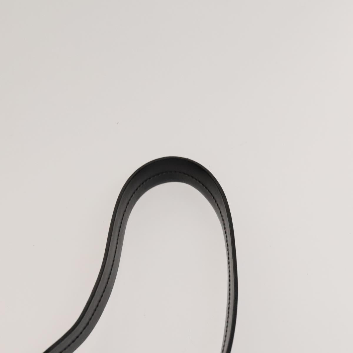 BALLY Shoulder Bag Canvas Leather 3Set Bordeaux Black white Auth bs27462