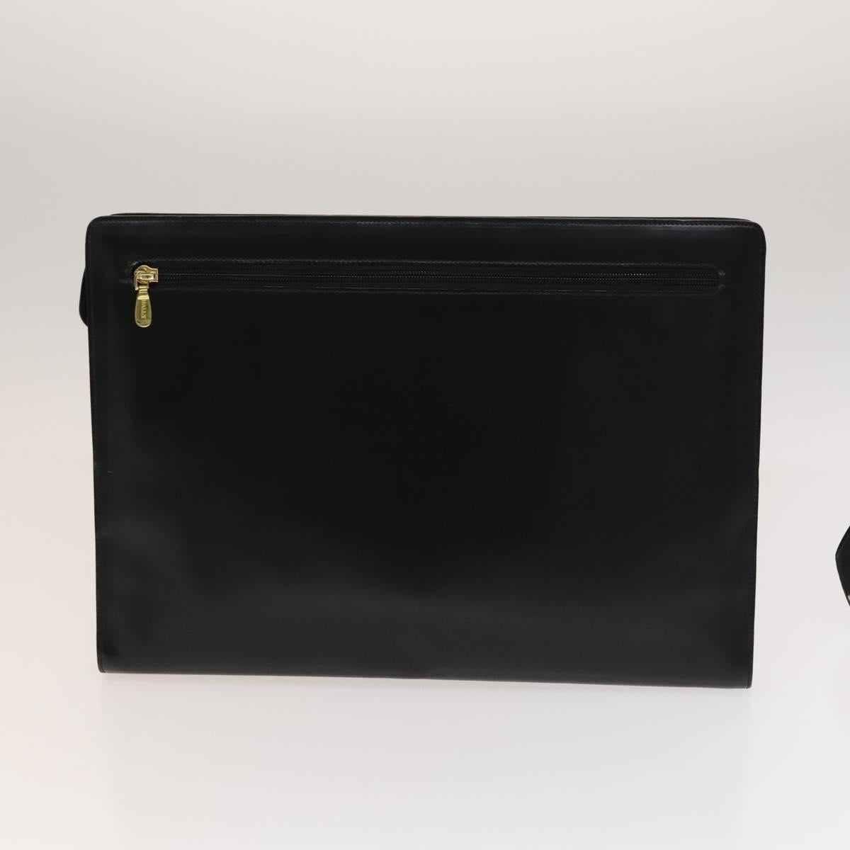 BALLY Shoulder Bag Canvas Leather 3Set Bordeaux Black white Auth bs27462