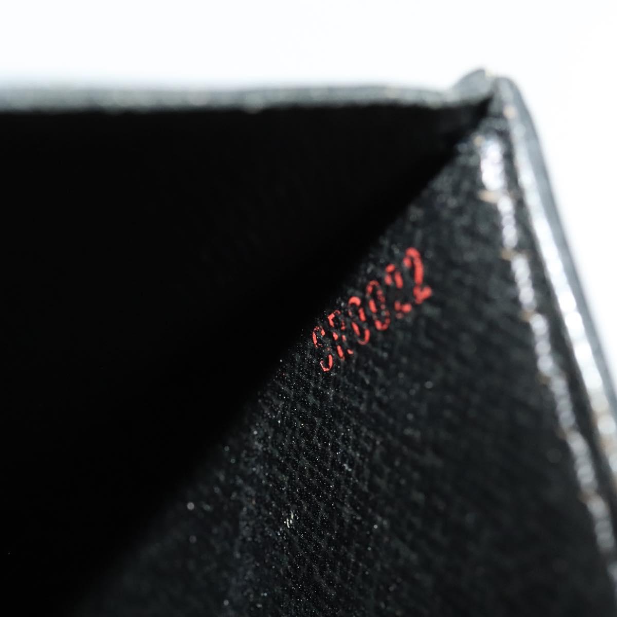 LOUIS VUITTON Epi Serviette Conseiller Business Bag Black M54422 LV Auth bs27487