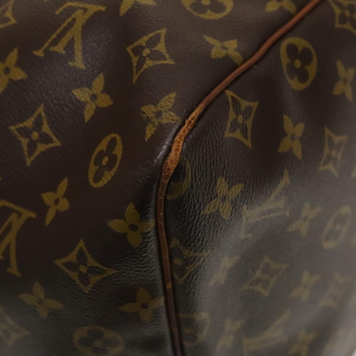 LOUIS VUITTON Monogram Keepall 60 Boston Bag M41422 LV Auth bs27500