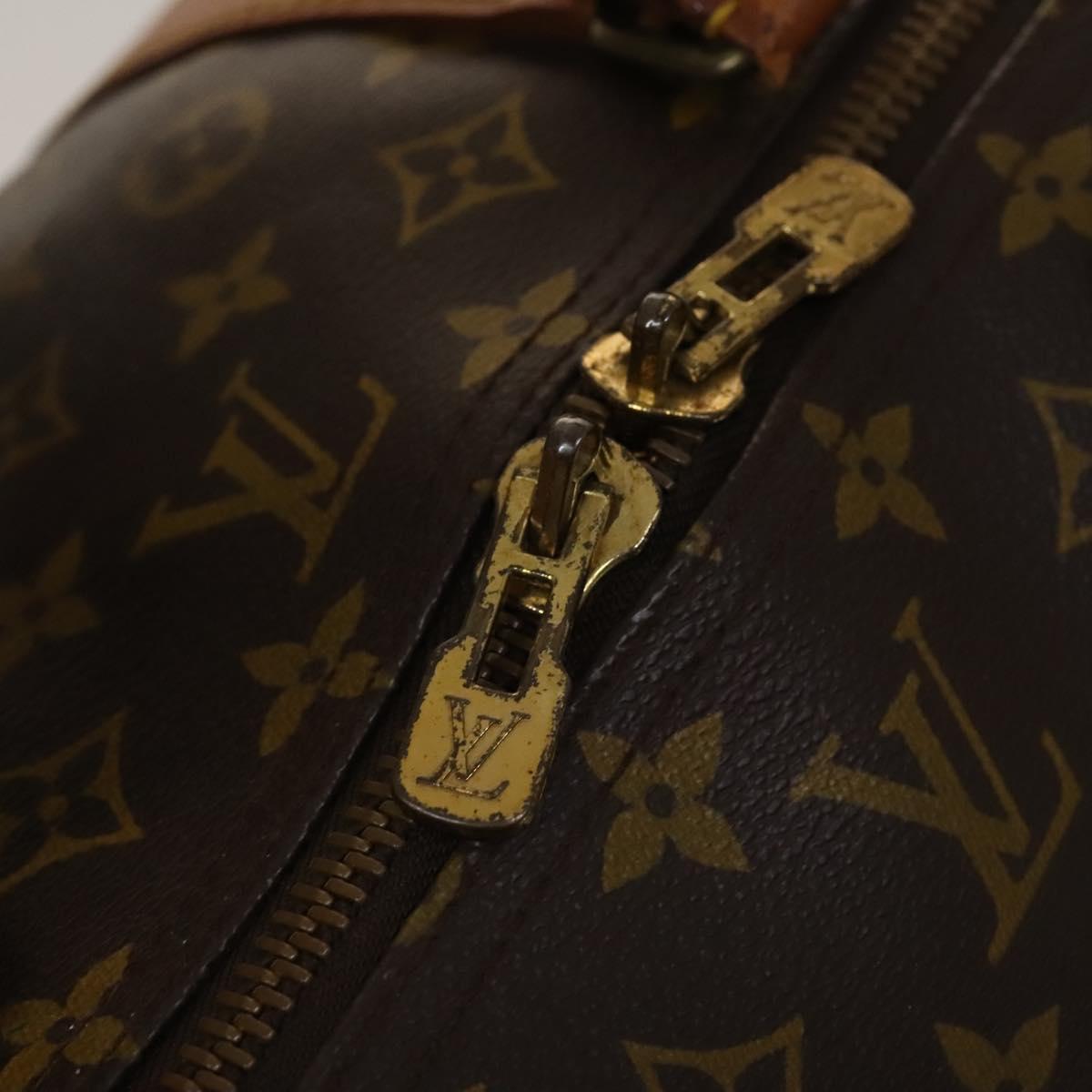 LOUIS VUITTON Monogram Keepall 60 Boston Bag M41422 LV Auth bs27500