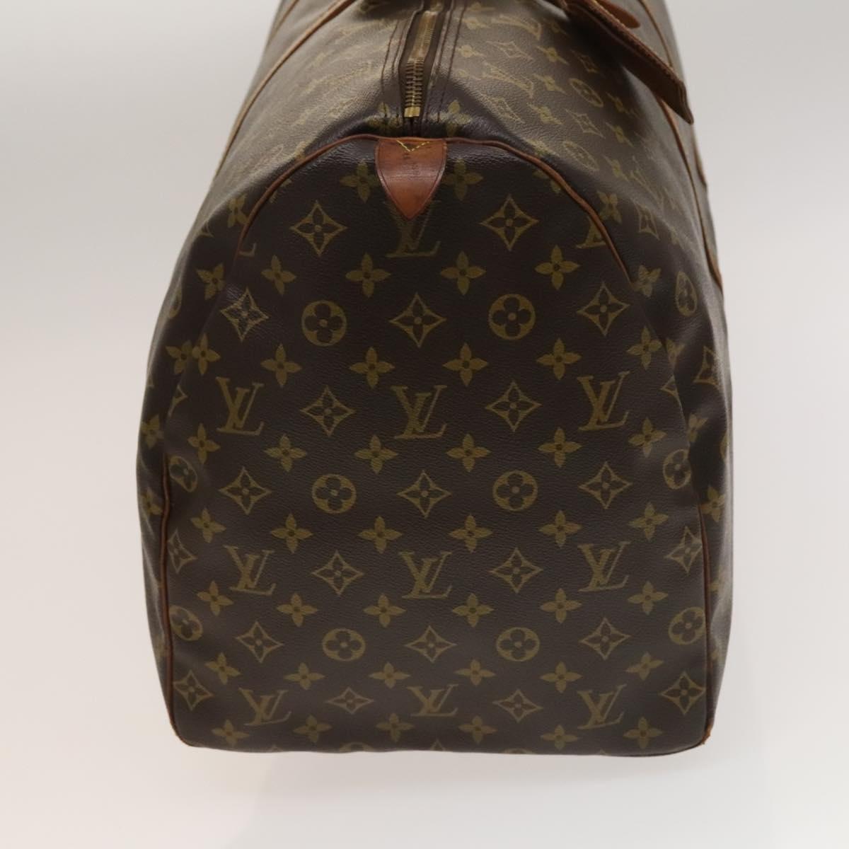 LOUIS VUITTON Monogram Keepall 60 Boston Bag M41422 LV Auth bs27500