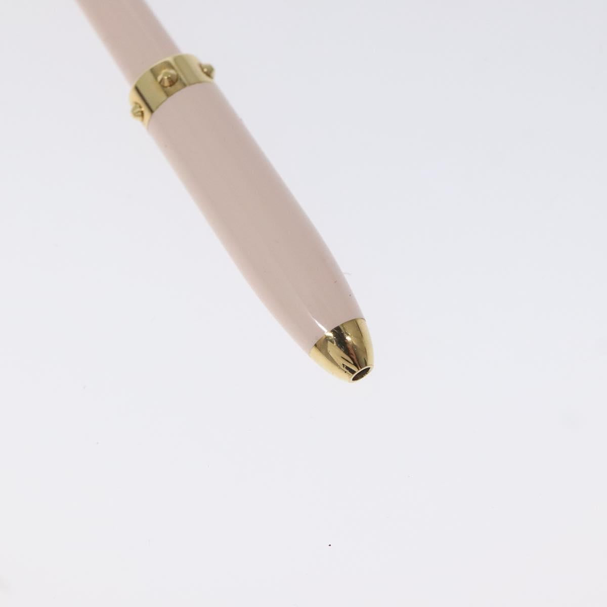 LOUIS VUITTON Mechanical Pencil Pen Pink LV Auth bs27529