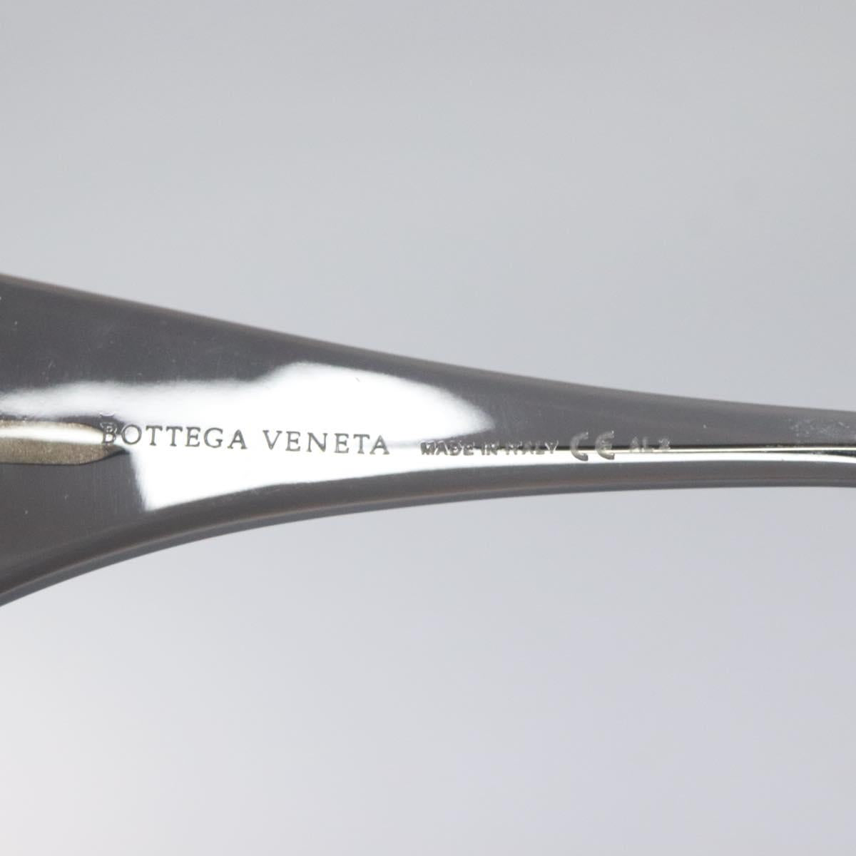 BOTTEGA VENETA Sunglasses plastic Gray Auth bs27538