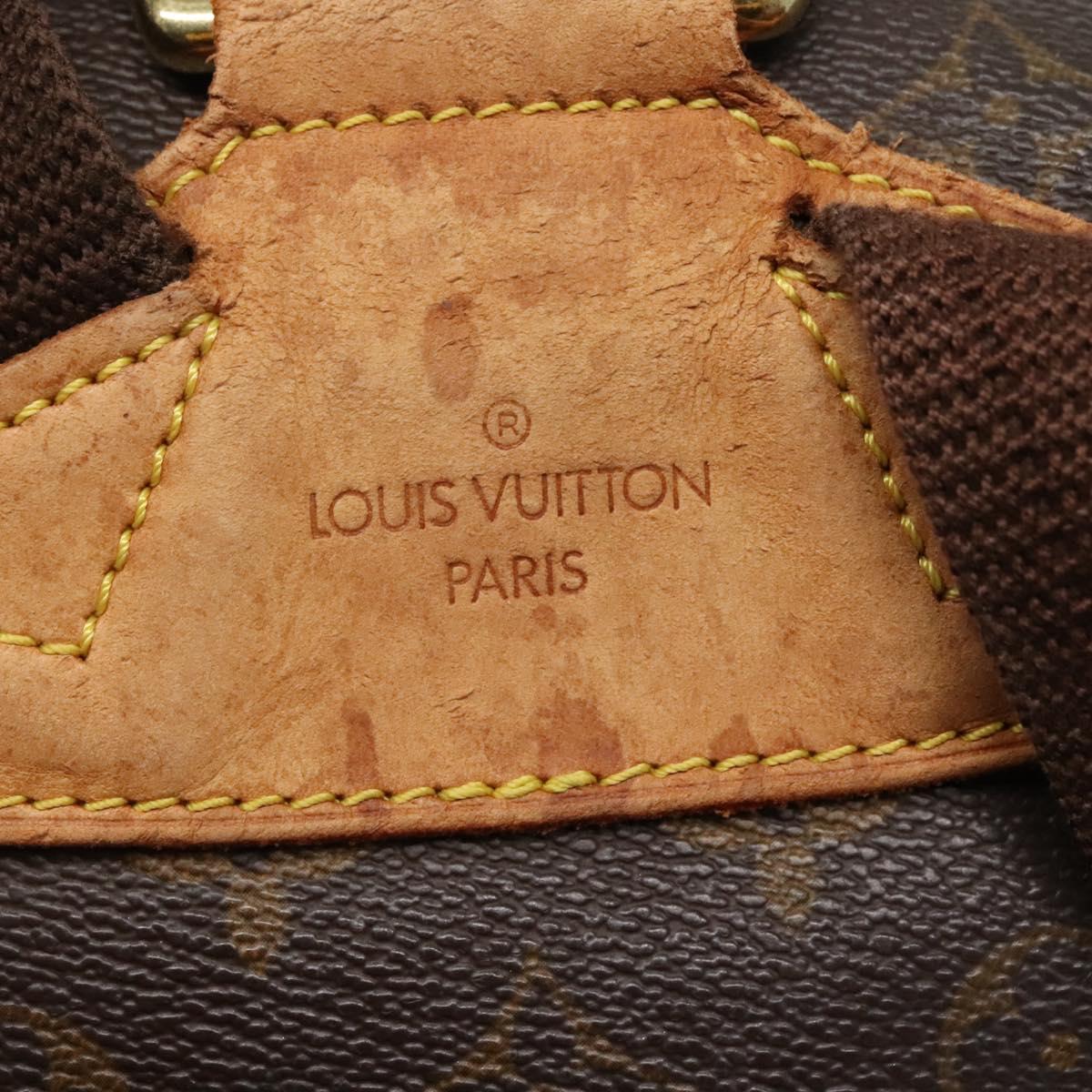 LOUIS VUITTON Monogram Montsouris GM Backpack M51135 LV Auth bs27583