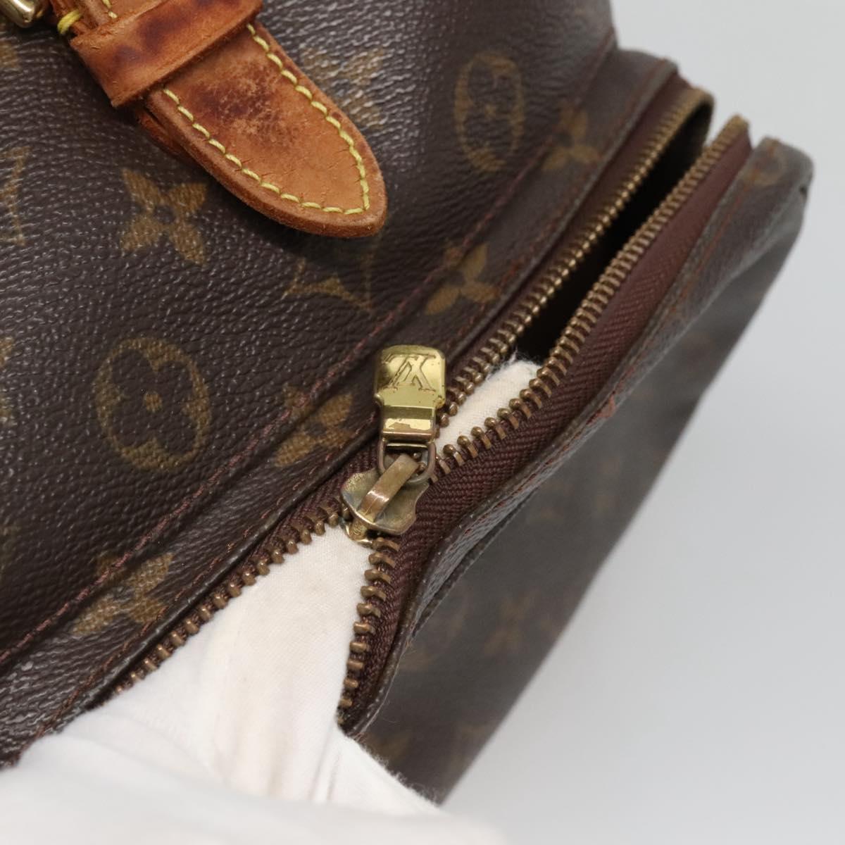 LOUIS VUITTON Monogram Montsouris GM Backpack M51135 LV Auth bs27583