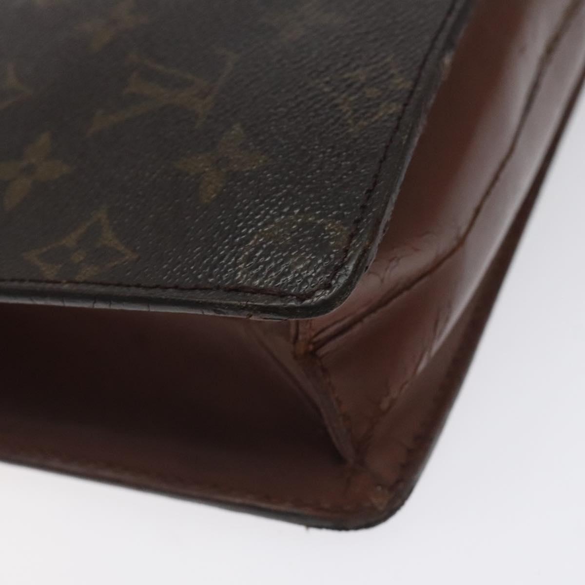 LOUIS VUITTON Monogram Pochette Homme Clutch Bag M51795 LV Auth bs27610