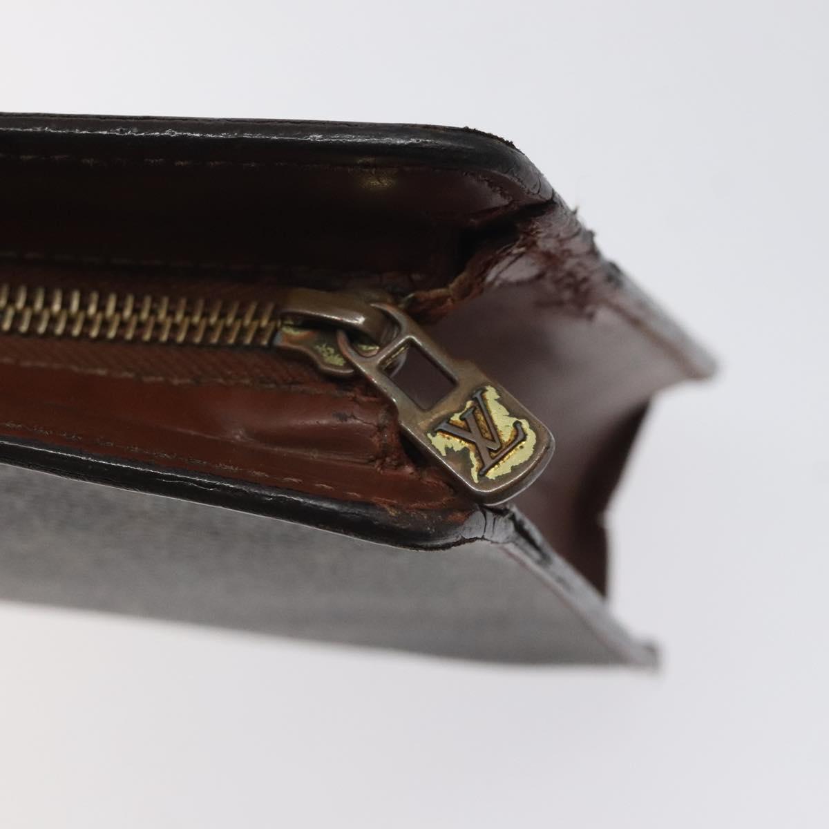 LOUIS VUITTON Monogram Pochette Homme Clutch Bag M51795 LV Auth bs27610