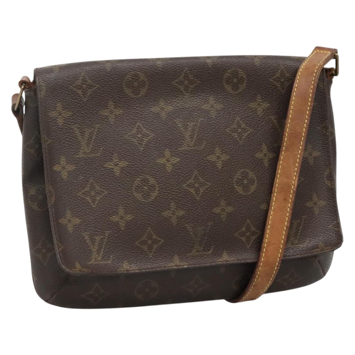 LOUIS VUITTON Monogram Musette Tango Long Strap Shoulder Bag M51388 Auth bs27724