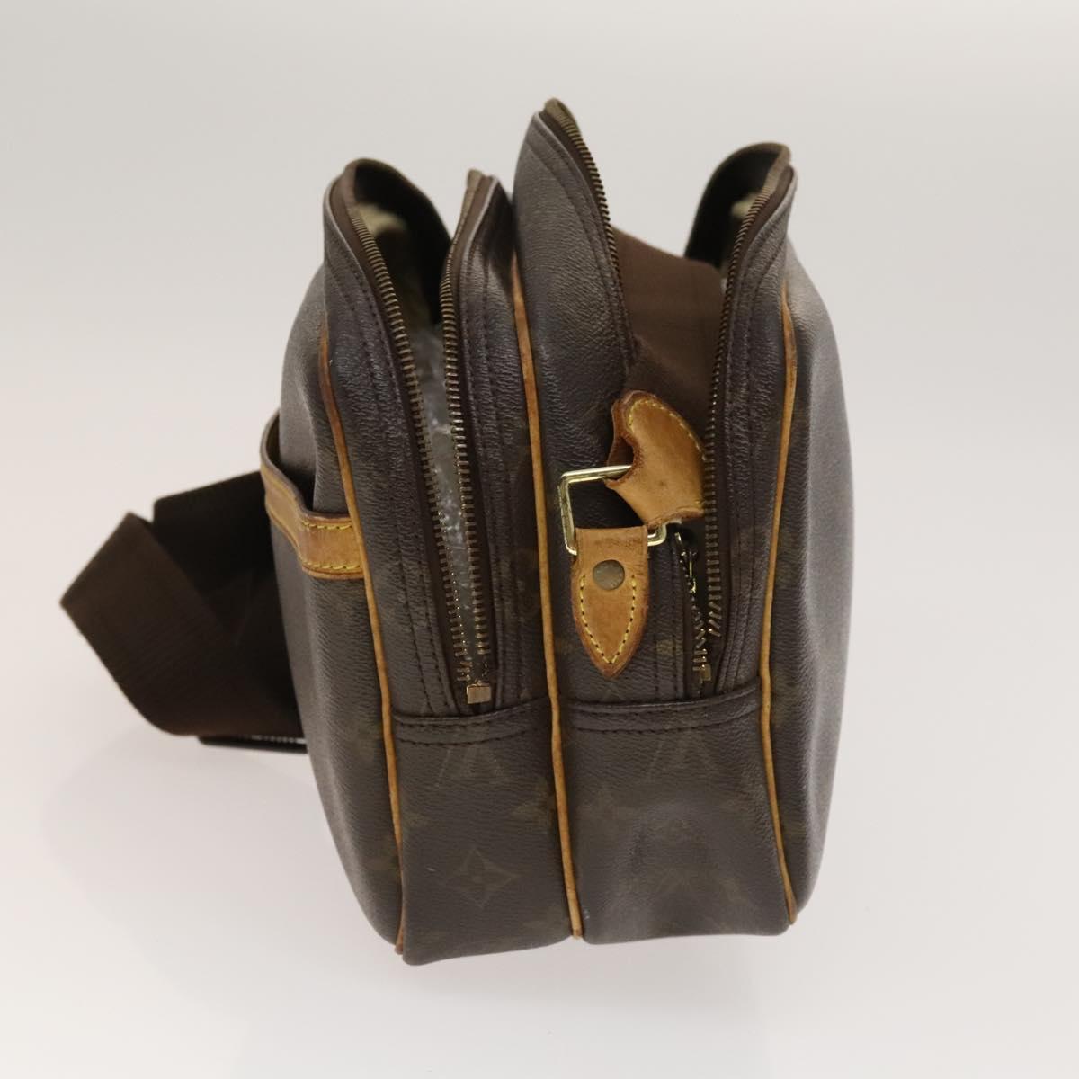 LOUIS VUITTON Monogram Reporter PM Shoulder Bag M45254 LV Auth bs27726