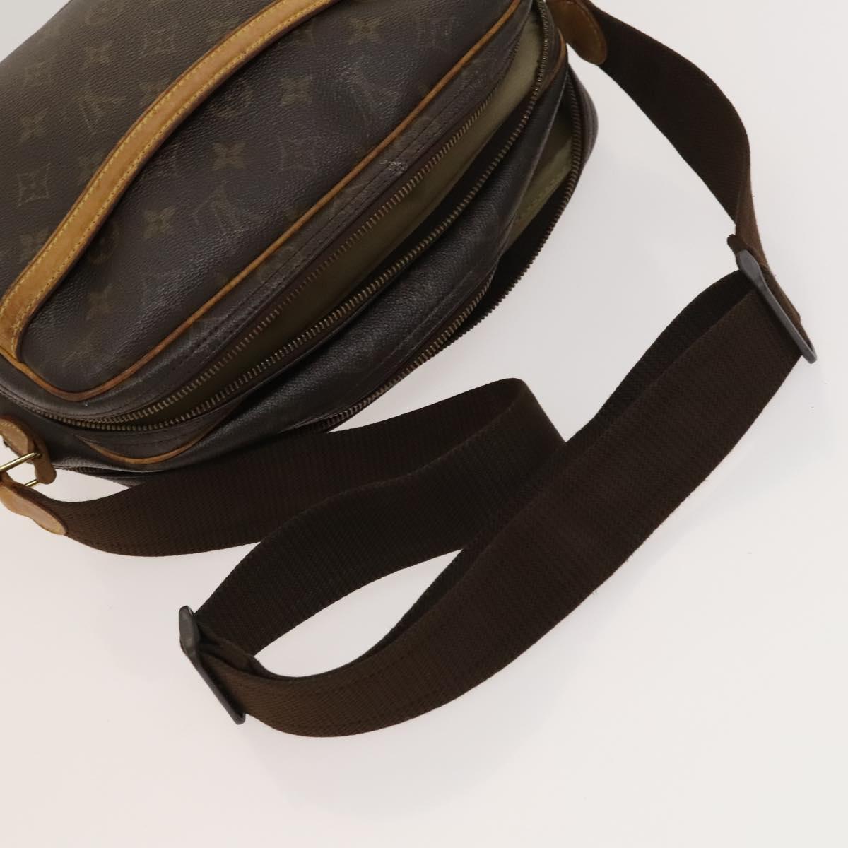 LOUIS VUITTON Monogram Reporter PM Shoulder Bag M45254 LV Auth bs27726