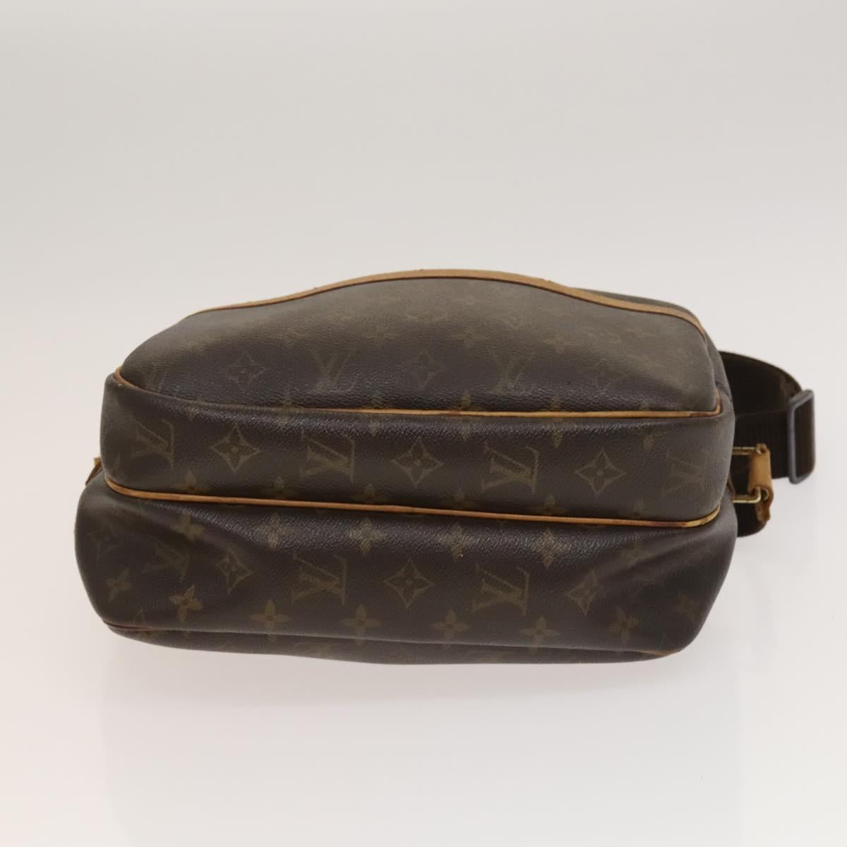 LOUIS VUITTON Monogram Reporter PM Shoulder Bag M45254 LV Auth bs27726