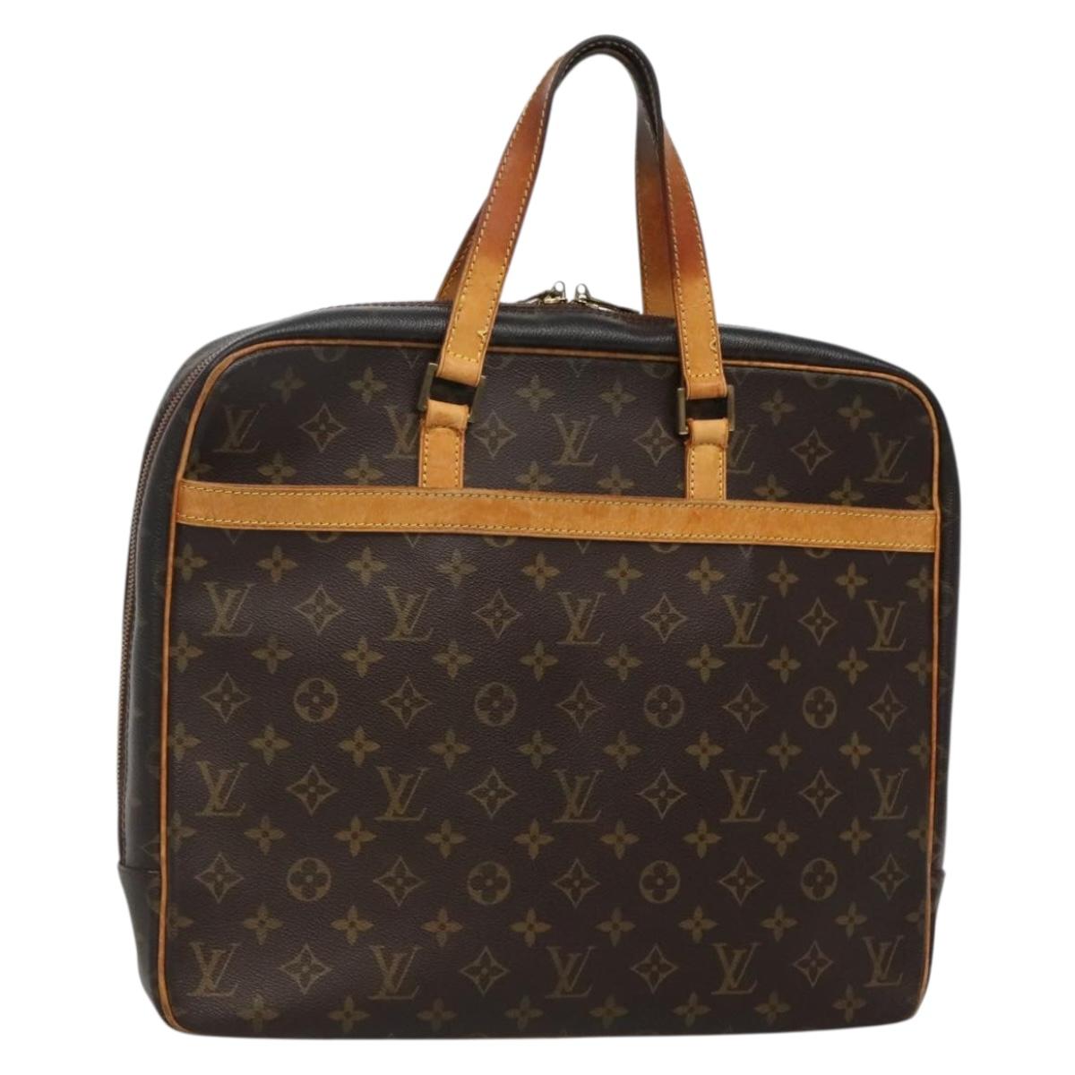 LOUIS VUITTON Monogram Porte Documents Pegas Hand Bag M53343 LV Auth bs27736