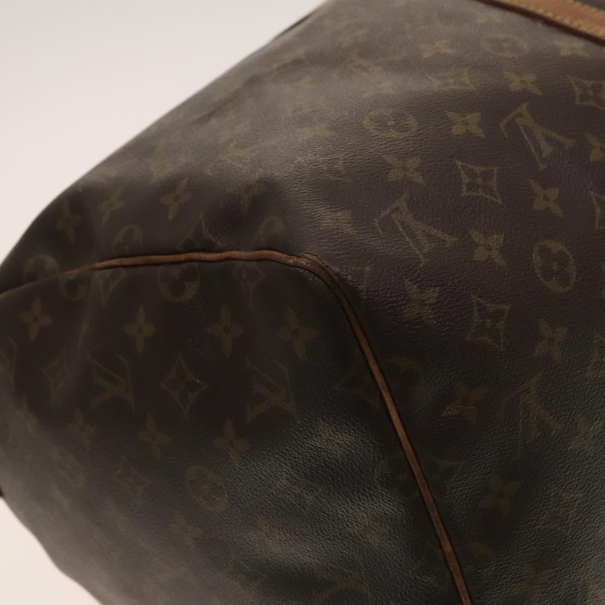 LOUIS VUITTON Monogram Keepall 55 Boston Bag M41424 LV Auth bs27742