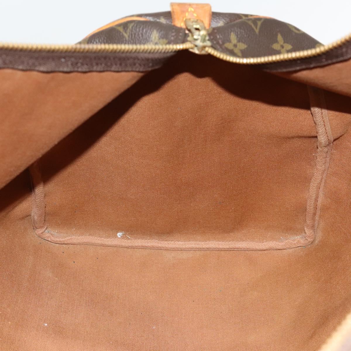 LOUIS VUITTON Monogram Keepall 55 Boston Bag M41424 LV Auth bs27742