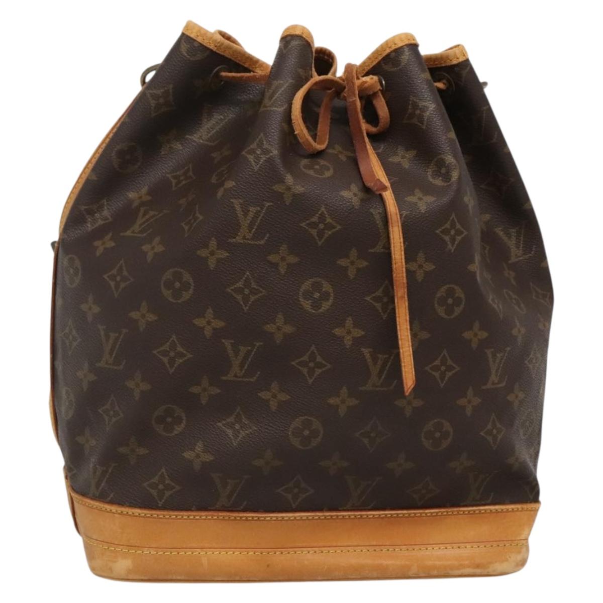 LOUIS VUITTON Monogram Noe Shoulder Bag M42224 LV Auth bs27809