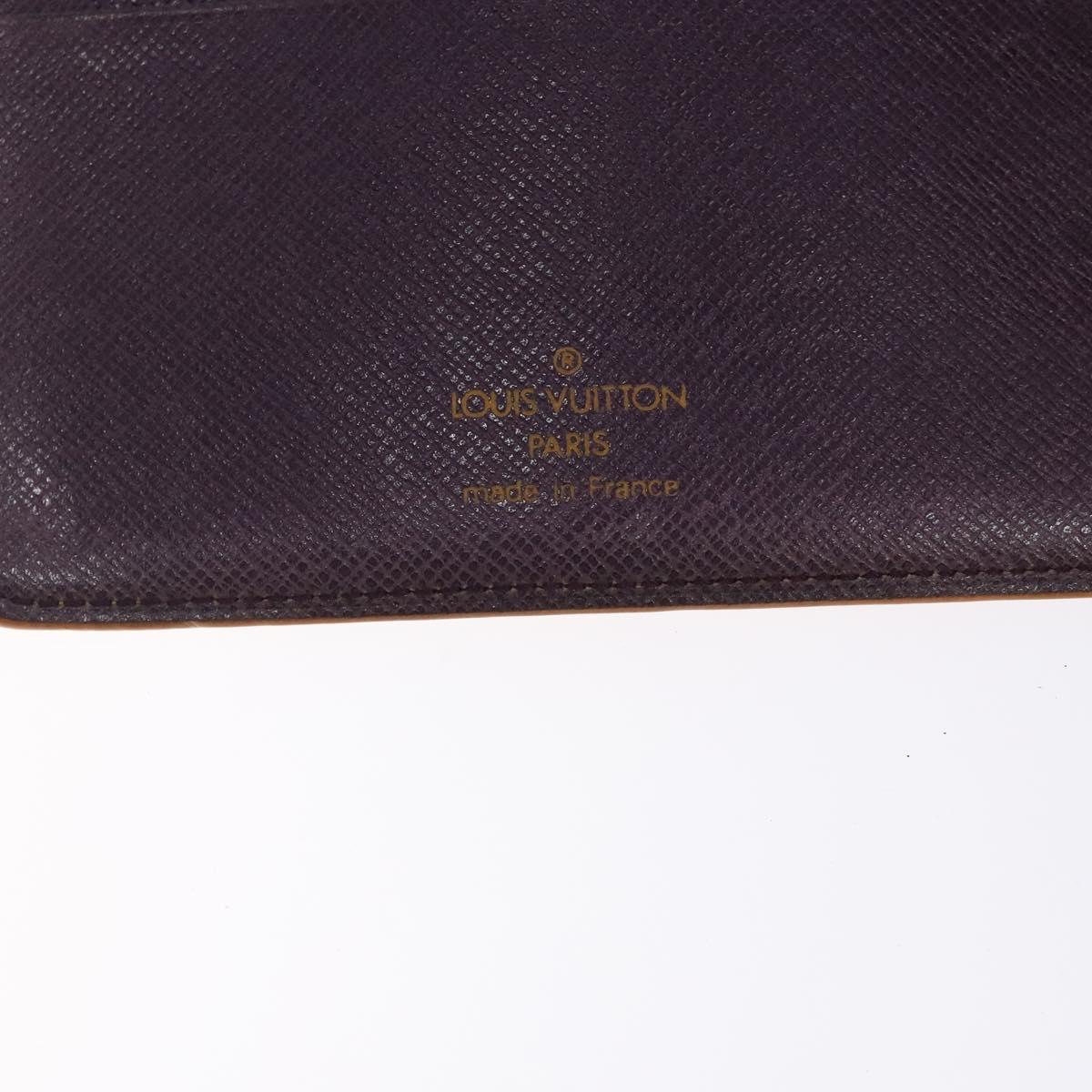LOUIS VUITTON Epi Agenda MM Day Planner Cover Yellow R20049 LV Auth bs27869