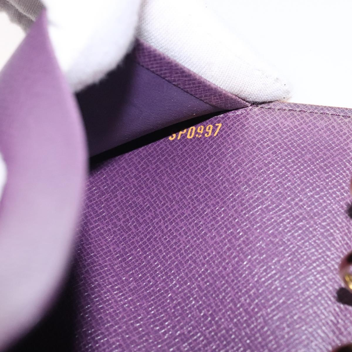 LOUIS VUITTON Epi Agenda MM Day Planner Cover Yellow R20049 LV Auth bs27869