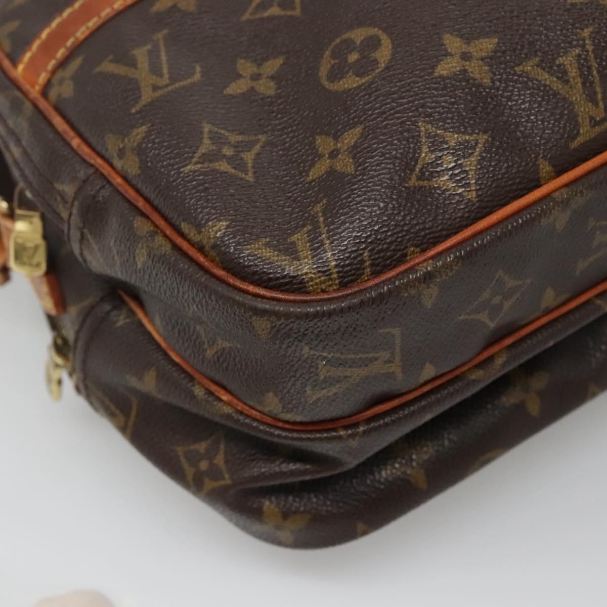 LOUIS VUITTON Monogram Reporter PM Shoulder Bag M45254 LV Auth bs27949