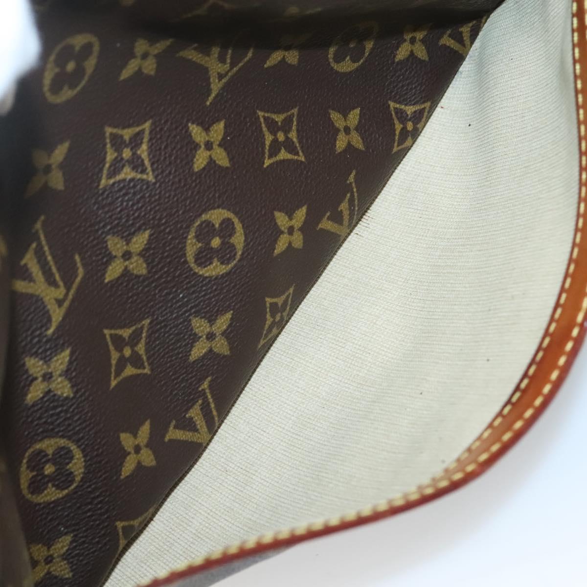 LOUIS VUITTON Monogram Reporter PM Shoulder Bag M45254 LV Auth bs27949