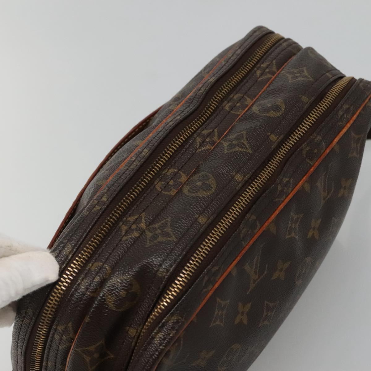 LOUIS VUITTON Monogram Reporter PM Shoulder Bag M45254 LV Auth bs27949