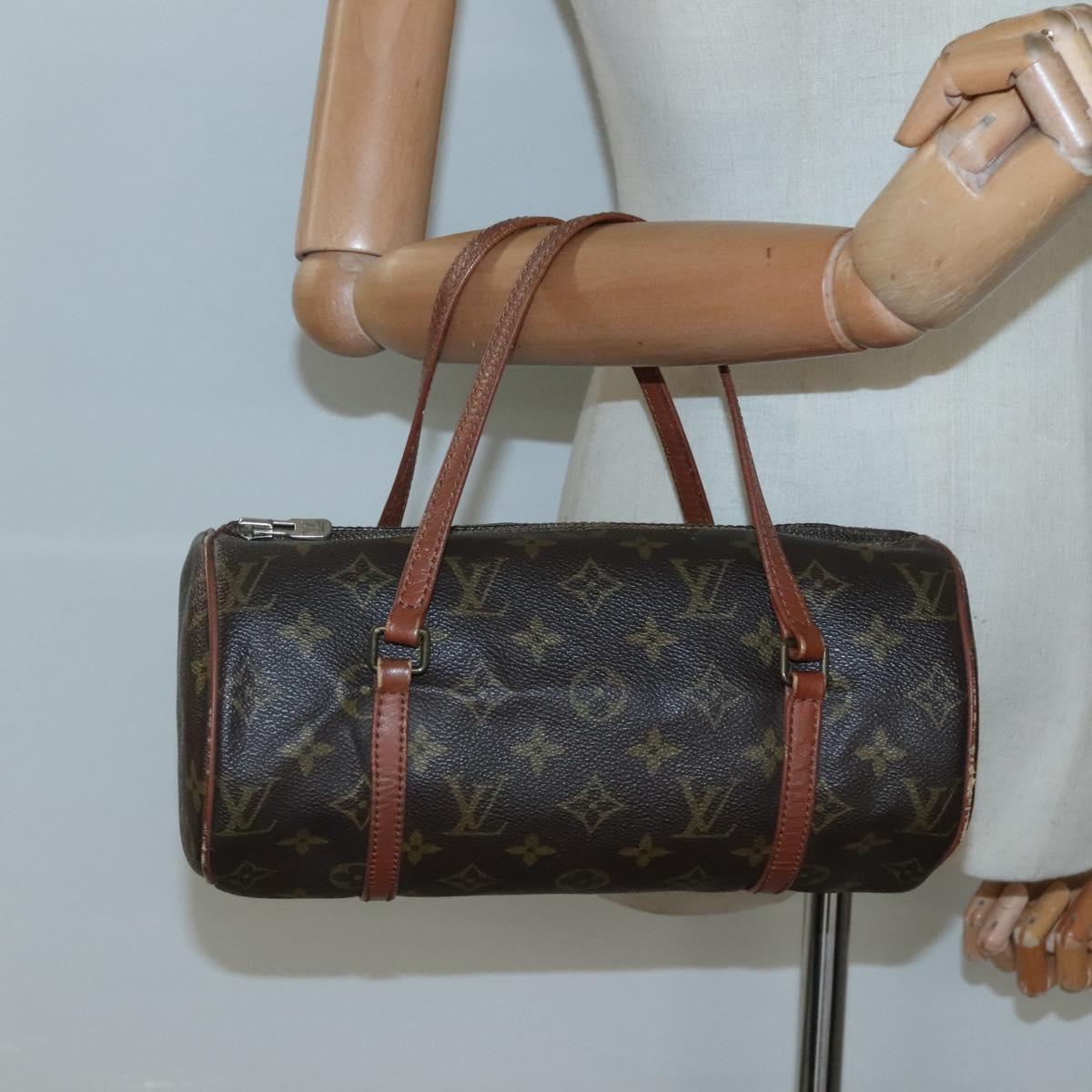 LOUIS VUITTON Monogram Papillon 26 Hand Bag M51386 LV Auth bs27953