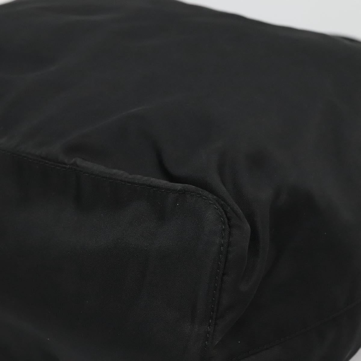 PRADA Hand Bag Nylon Black Auth bs28060