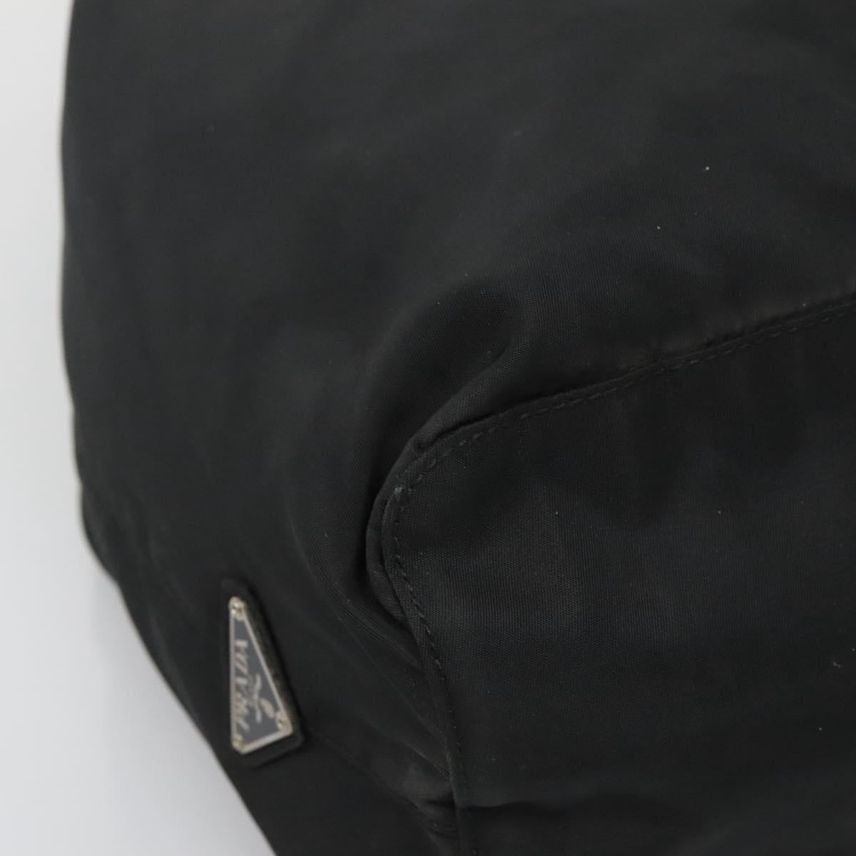 PRADA Hand Bag Nylon Black Auth bs28060