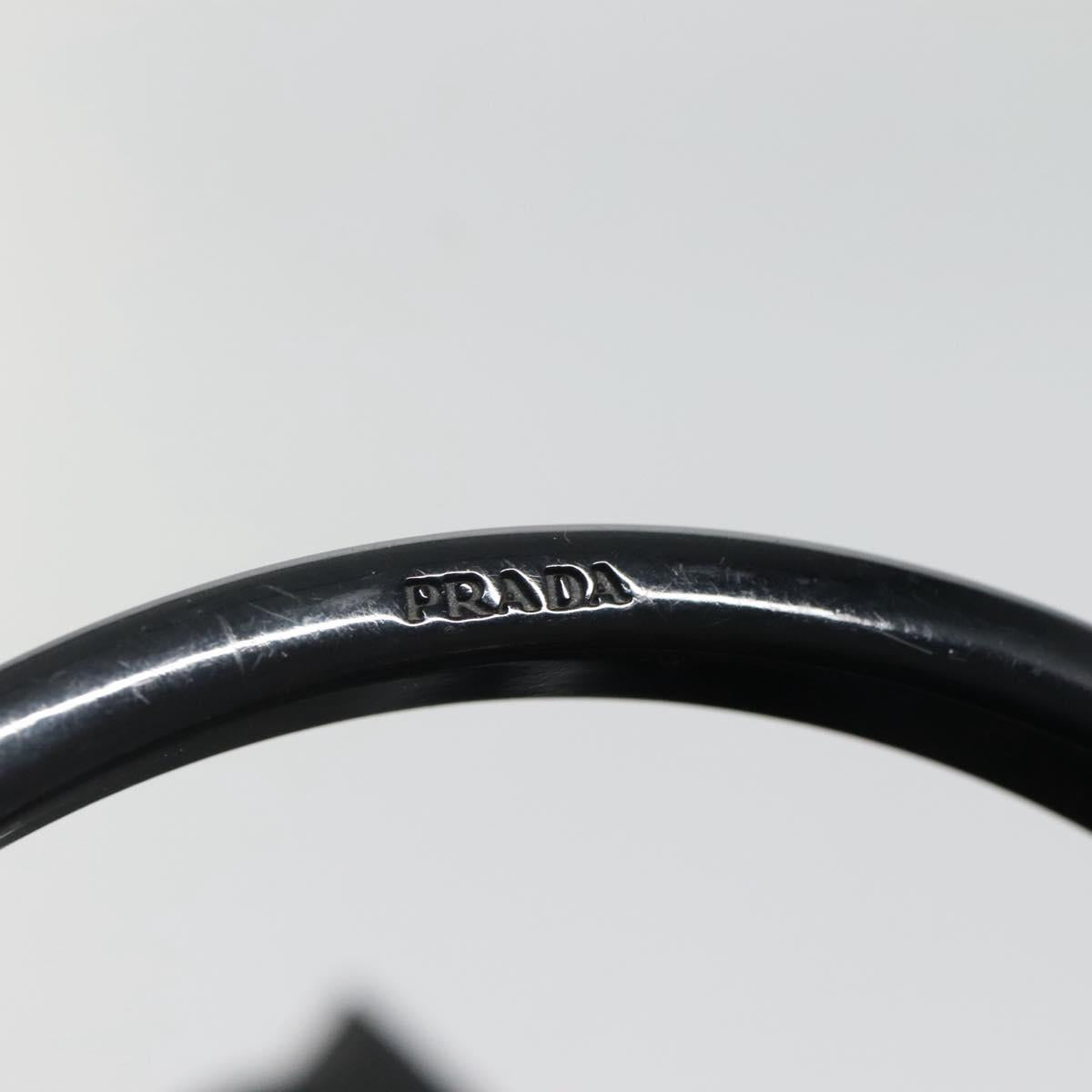 PRADA Hand Bag Nylon Black Auth bs28060