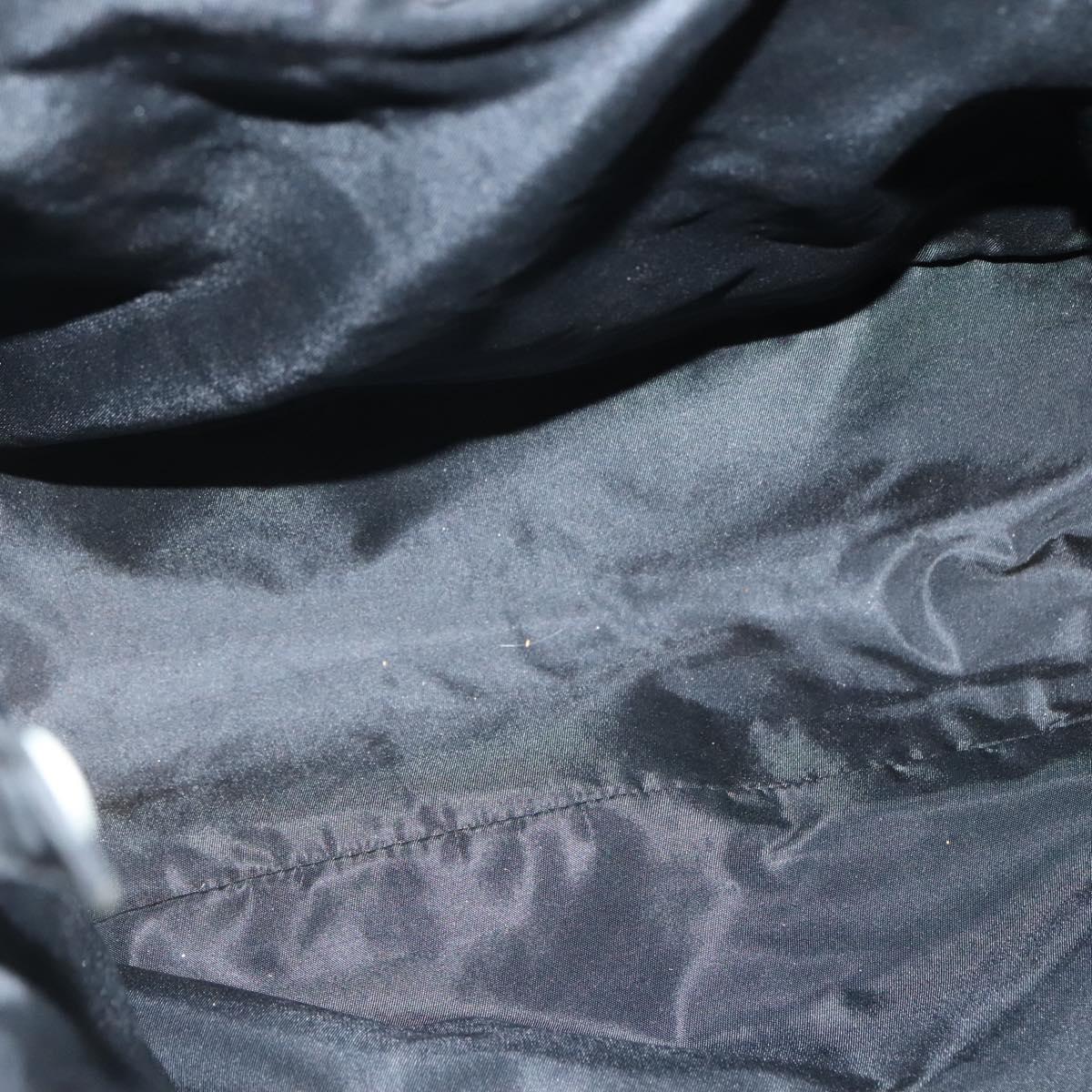 PRADA Hand Bag Nylon Black Auth bs28060