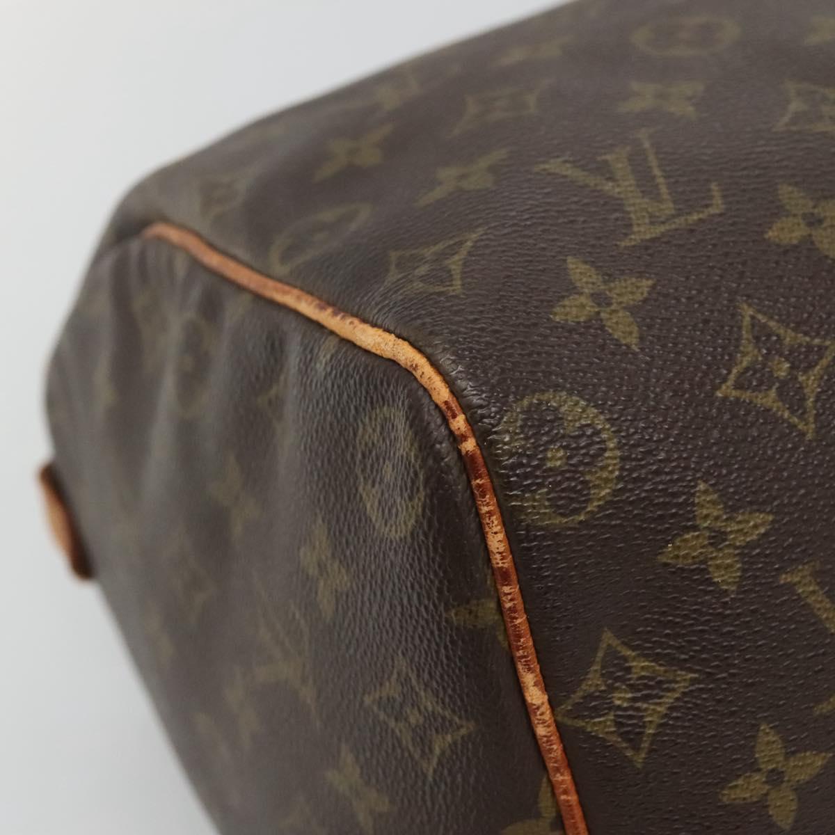 LOUIS VUITTON Monogram Speedy 40 Hand Bag M41522 LV Auth bs28092