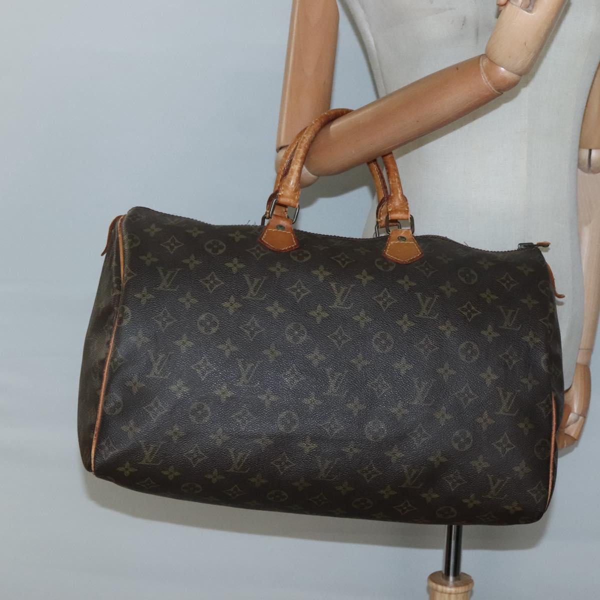 LOUIS VUITTON Monogram Speedy 40 Hand Bag M41522 LV Auth bs28092
