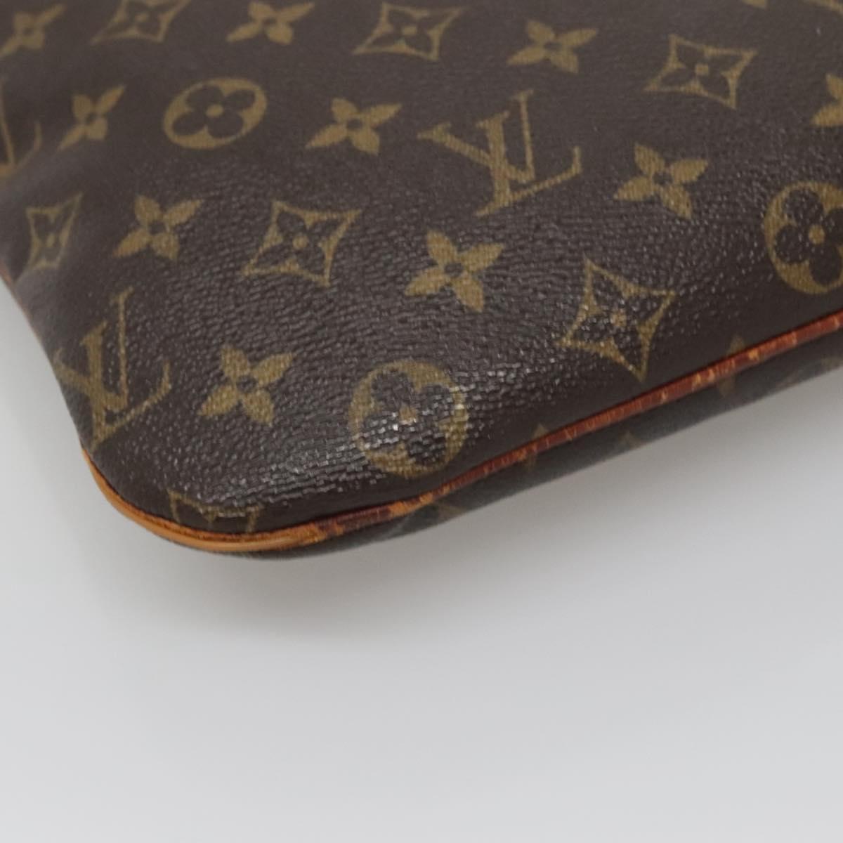 LOUIS VUITTON Monogram Pochette Bosphore Shoulder Bag M40044 LV Auth bs28103
